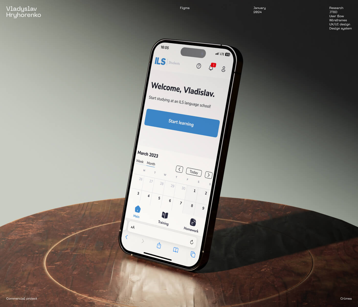 ILS School — Dashboard
